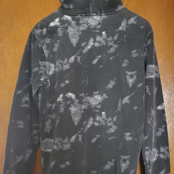 Hooded Aeropostle Sweatshirt, Grey Tye-dye, Size Adult Small - Picture 3 of 4